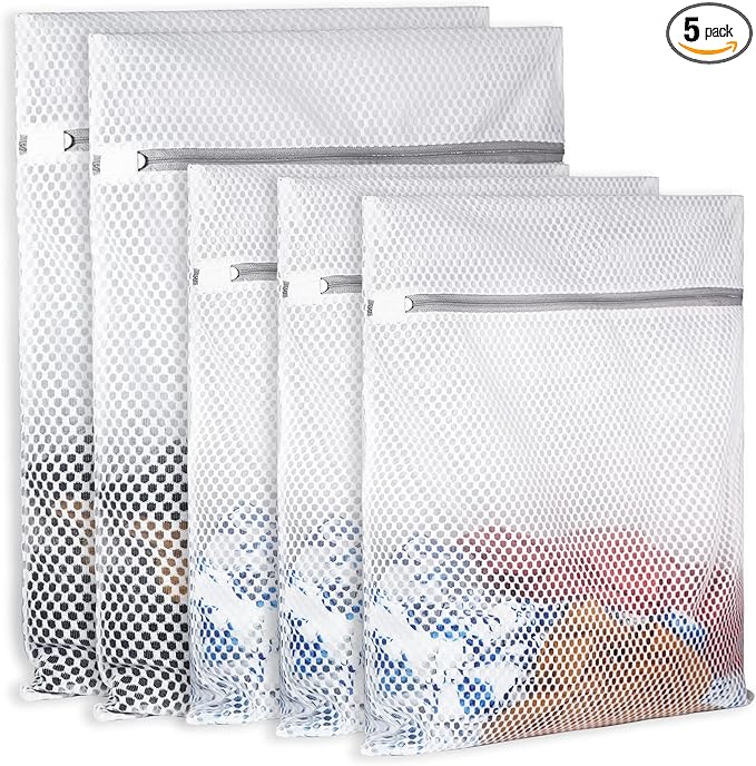Extra Large Honeycomb Mesh Laundry Bag125gsm Net Fabric Durable and Reusable by SUERIV