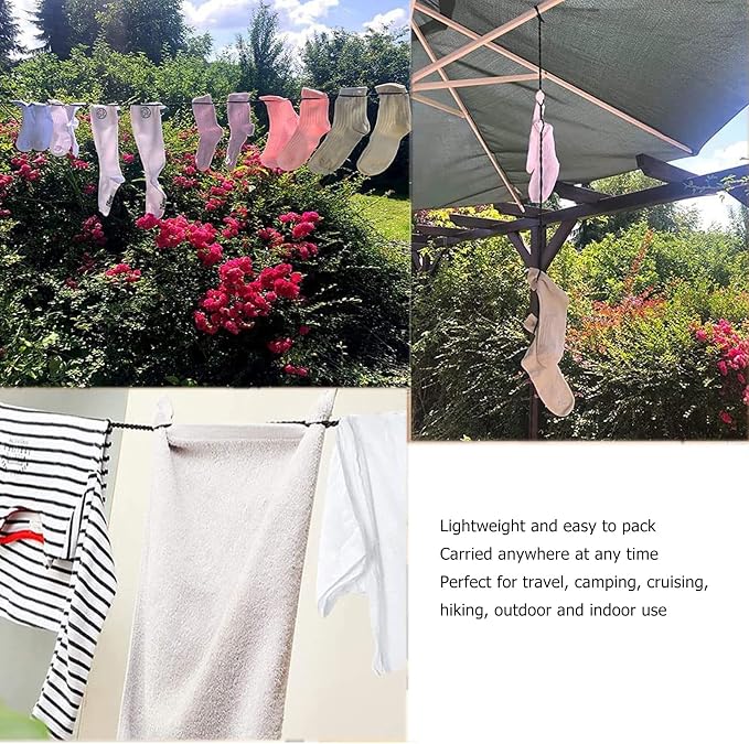 TOPINCN Retractable Portable Clothesline - Image 9
