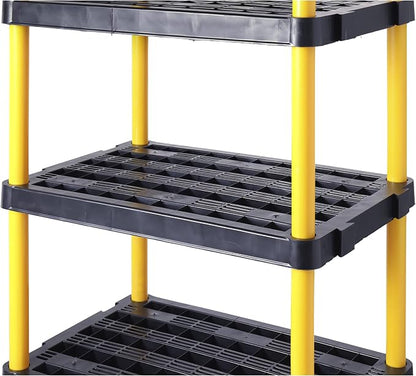 Gracious Living 5 Shelf Fixed Height Ventilated Heavy Duty Shelving Unit 36 x - Image 9