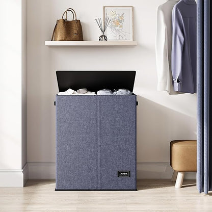 SOLEDI Large Double Laundry Hamper - Image 7