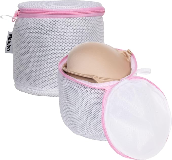 Mamlyn Mesh Bra Bags for Washing Machine, Lingerie wash Bags for Laundry - Image 2