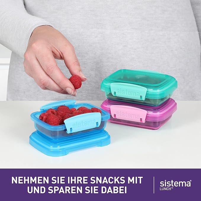 Sistema Lunch Collection Food Storage Containers, 6.7 oz./0.2 L - Image 4