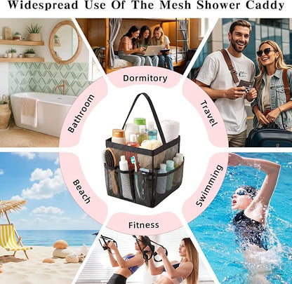 Mesh Shower Caddy, Portable Shower Caddy Bag - Image 7