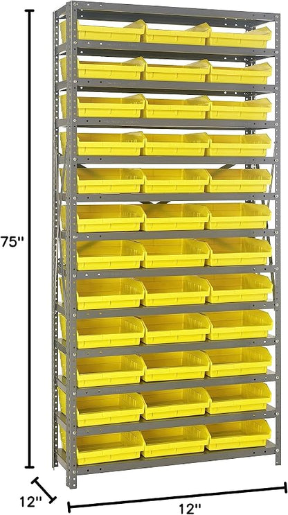 Quantum Storage Systems 1275-109YL Steel Shelving Unit - Image 2