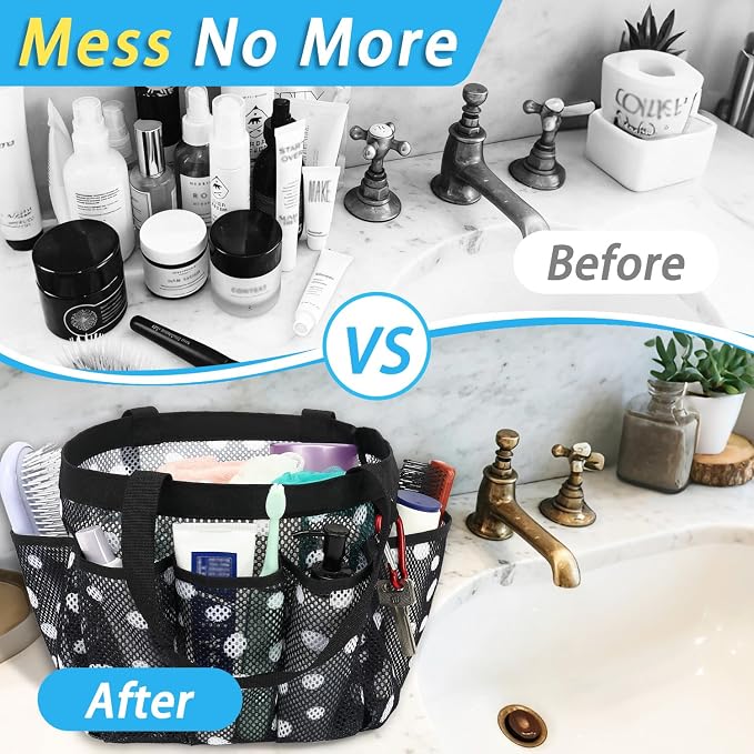 Fammart Mesh Shower Caddy Portable - Image 6
