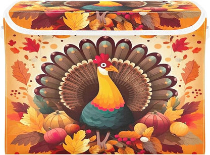 Thanksgiving Turkey Storage Bins by LLCxigua