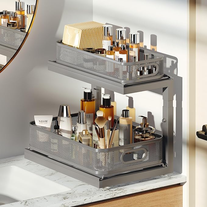 2-Pack Under Sink Storage Organizer - Image 7