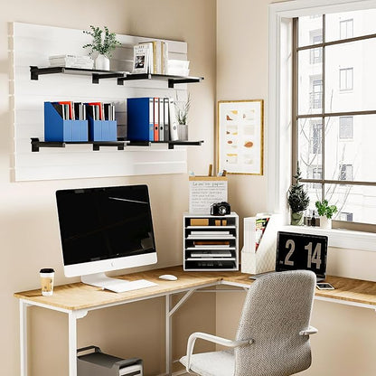Wood Slatwall Shelves, Slat Wall Shelf Slatwall Acccessory - Image 2