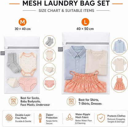 Kimmama Laundry Bags Mesh Wash Bag, Mesh Bag - Image 2