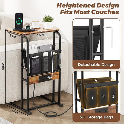Olldide C-Shaped End Table - Image 2