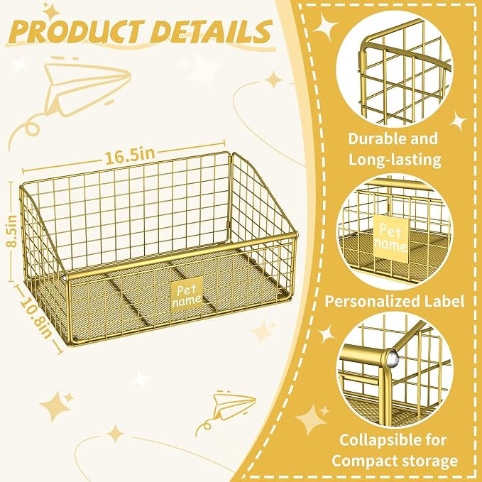 Kaiferty Indestructible Dog Toy basket, Medium Toy Box - Image 8