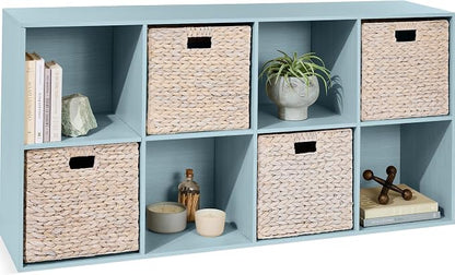 Best Choice Products Kids Bookcase 8-Cube Storage Organizer, 13.5in Shelf by Unknown