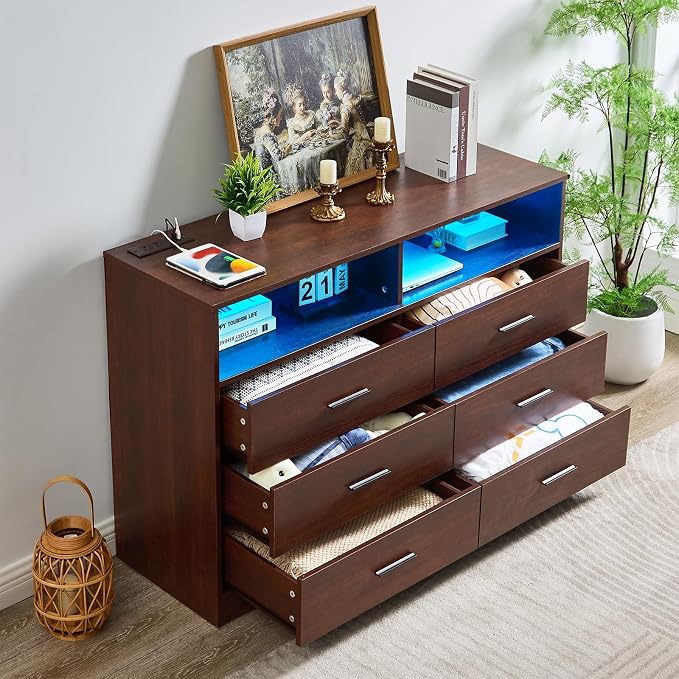 LIDYUK Dresser for Bedroom, Wood Dresser - Image 3