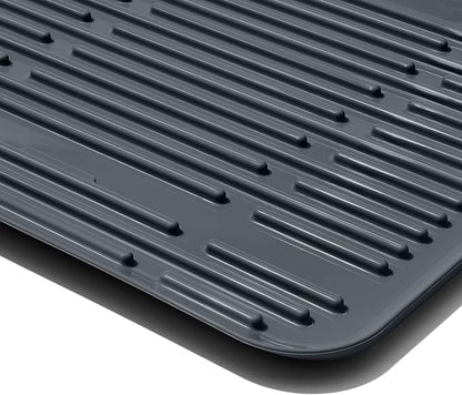 OXO Good Grips Aluminum Fold Flat Dish Drying Rack, - Image 10