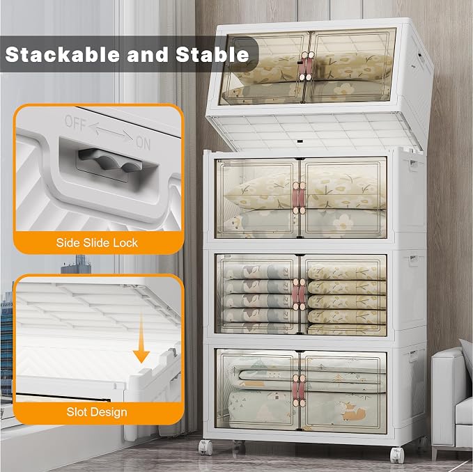 Extra Large Stackable Storage Bins - Image 8
