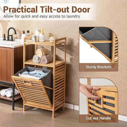 GOFLAME Tilt-out Laundry Hamper - Image 3