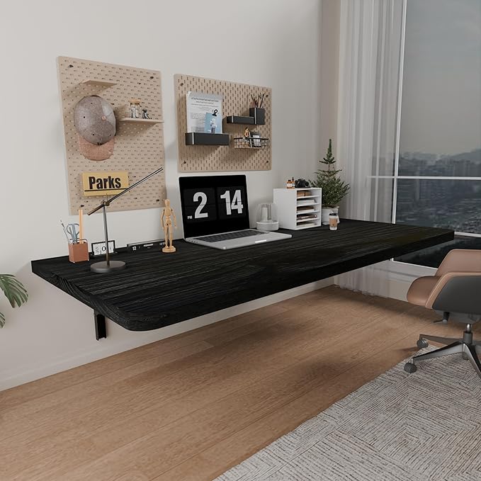 IAE Floating Wall Mounted Folding Table Desk by IAE