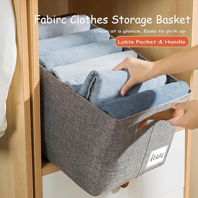AARAINBOW Linen Closet Organizer Storage Bin - Image 5