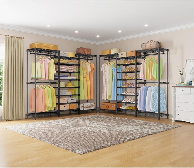 VIPEK S3 Heavy Duty Garment Rack Freestanding Clothes Rack Closet Storage - Image 6