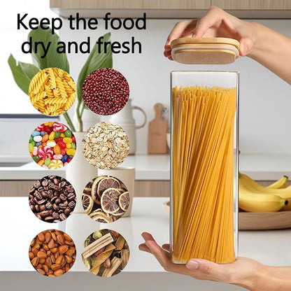 2.2 Qt Square Glass Storage Containers - Image 4