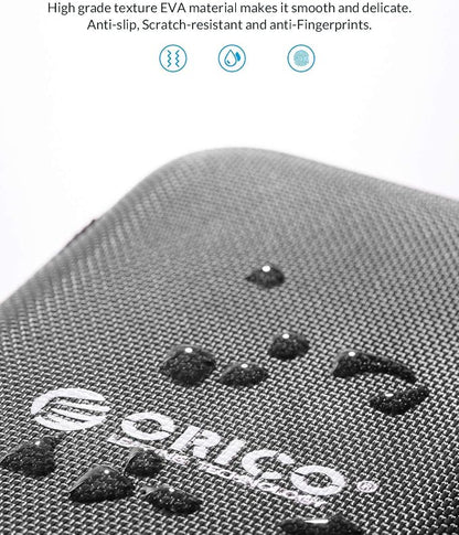 ORICO Hard Drive Case 2.5 inch External Drive Storage Carrying Bag Waterproof - Image 5