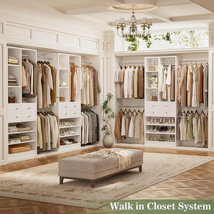 Besiost Closet System, 4.2–8.8 FT Closet Organizer - Image 7