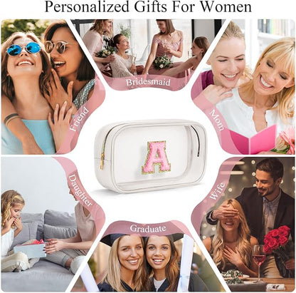 YOOLIFE Initial Make Up Bag Travel Toiletry Bag - Image 7