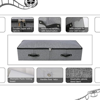 Omygarden 2PCS Foldable Blankets Clothes Comforters Storage Bin Organizer - Image 6