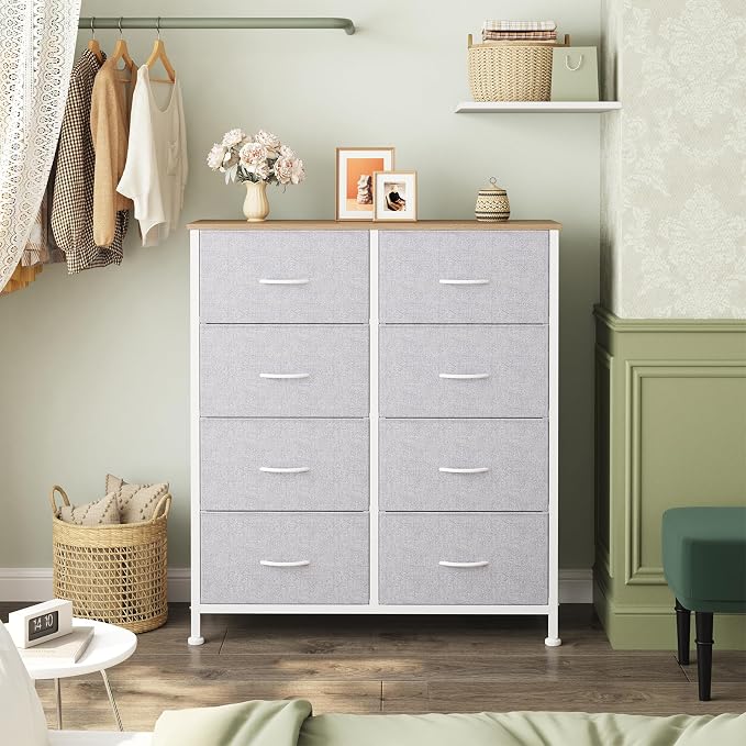 OLIXIS 8 Drawer Storage Dresser - Image 2