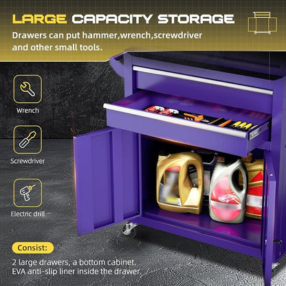 8-Drawer Rolling Tool Chest - Image 8