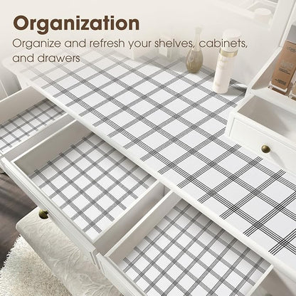 Drawer and Shelf Liner, Non-Slip Kitchen Cabinet Liners Non-Adhesive Thick - Image 7