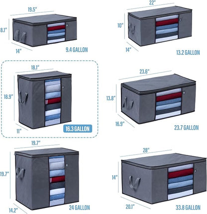 VENO 3 Pack Clothes Storage Bag Organizer - Image 5