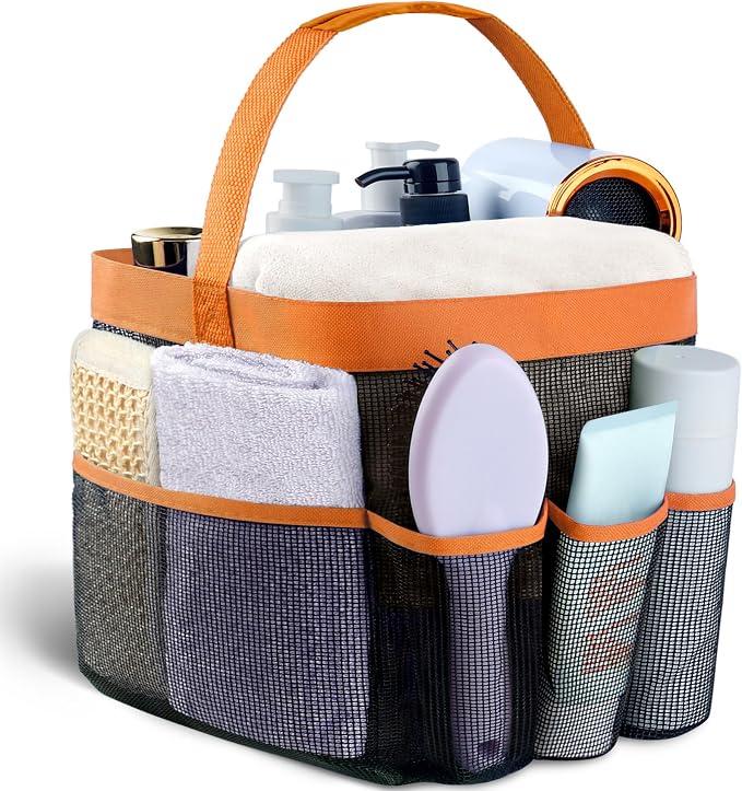 Mesh Shower Caddy Portable by Attmu
