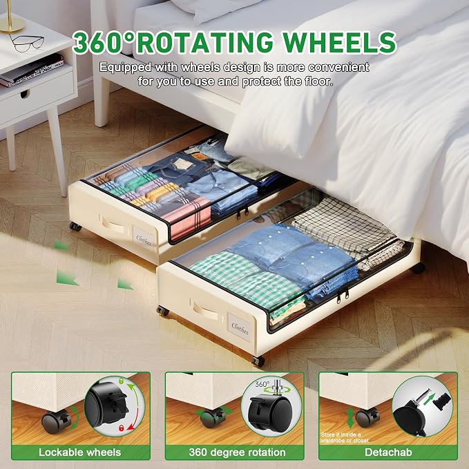 Beborxue Under Bed Storage - Image 4