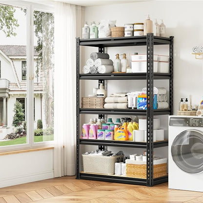 DurayLoly Storage Rack, 60.01" H x 28.01" W x 14.01" D Shelves - Image 8