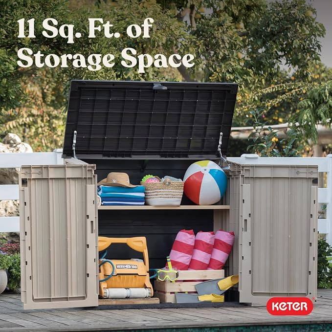 Keter Store-It-Out MIDI Outdoor Resin Storage Shed – Weather-Resistant - Image 15