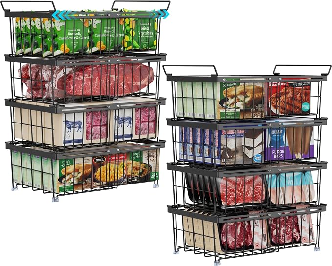 iSPECLE Freezer Organizer Bins by iSPECLE