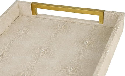 HofferRuffer Faux Leather Serving Tray - Image 7