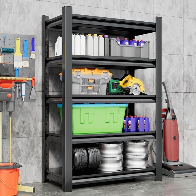 Garage Shelving Unit Rustproof 72" H3000bls Heavy Duty Storage Shelves Easy - Image 8