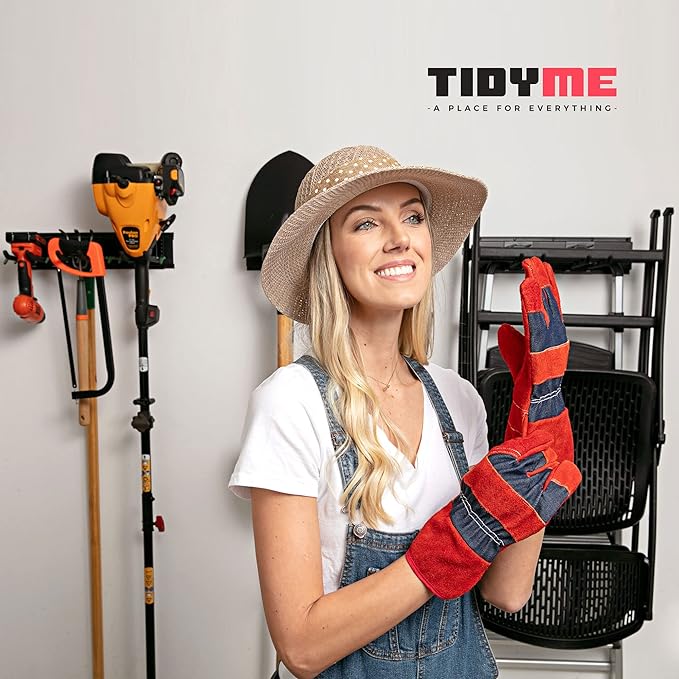 TIDYME Garage Tool Organizer Wall Mount - Image 7