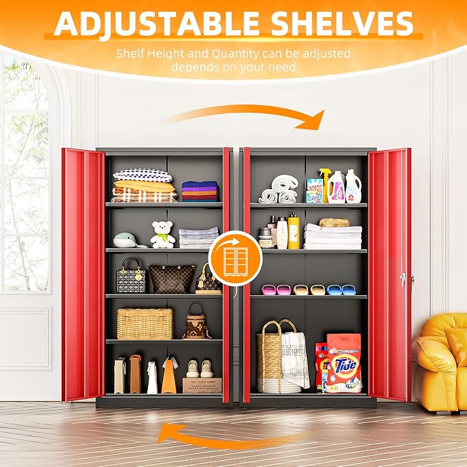 INTERGREAT Metal Storage Cabinet - Image 4