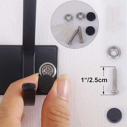 WEBI Coat Rack Wall Mounted, 3 Coat Hooks - Image 5