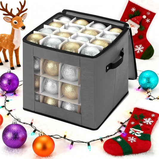 inin Christmas Ornament Storage Box by Unknown