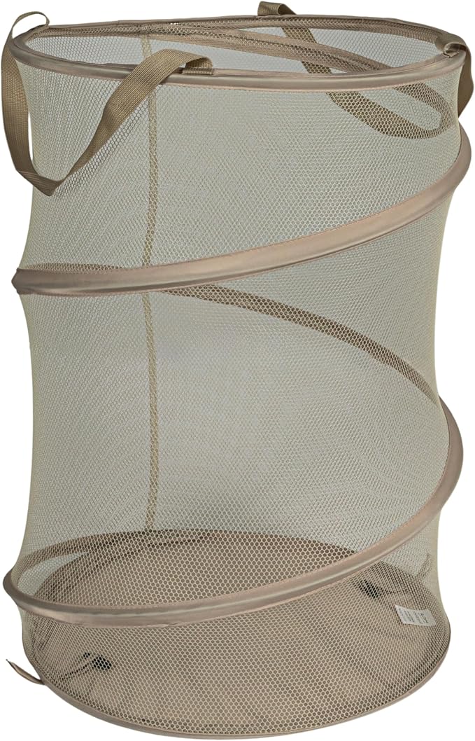 Household Essentials Pop-Up Mesh Laundry Hamper by HouseholdEssentials