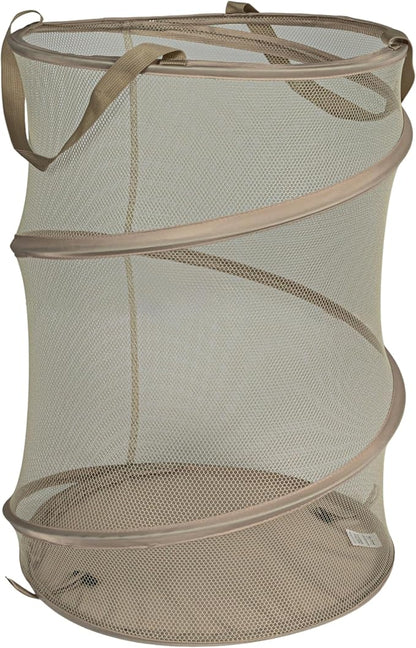 Household Essentials Pop-Up Mesh Laundry Hamper by HouseholdEssentials