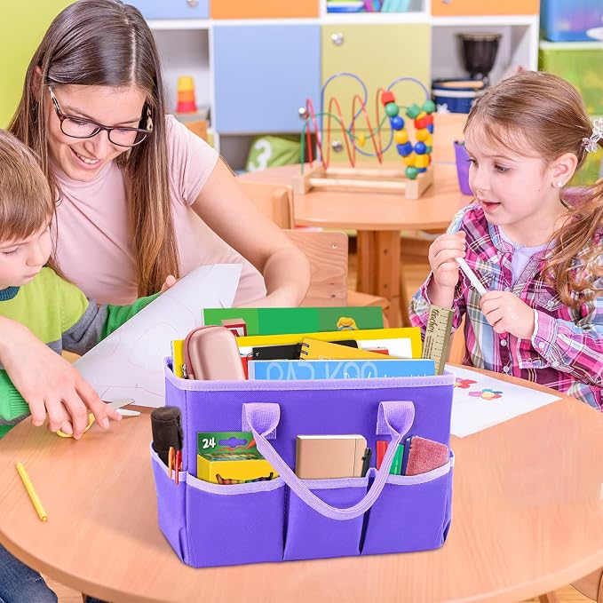 ZKOO Art Organizer Desktop Craft Storage Tote Bag - Image 3