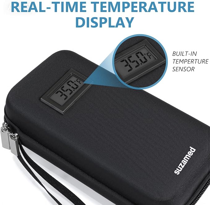 Insulin Cooler Travel Case, EVA Insulation Travel Medicine Kit - Image 2
