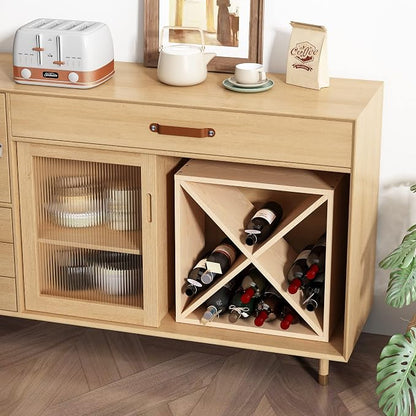 JAXPETY 24 Bottle Wine Rack Holder Compact Cellar Cube Bar Storage Kitchen - Image 4