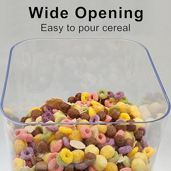 Cereal Dispenser Countertop, Cereal Containers Storage, 5L Organization and - Image 3