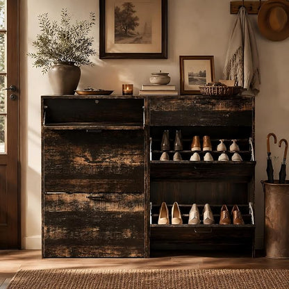 VINGLI Shoe Cabinet Storage for Entryway Ultra Slim - Image 4
